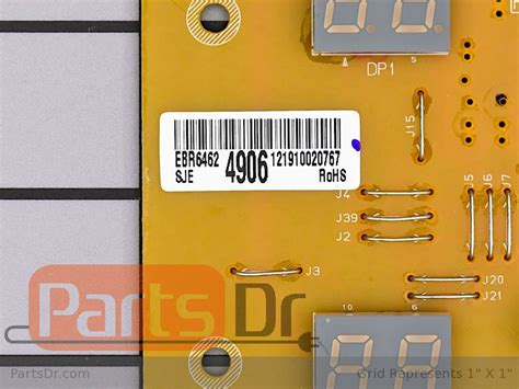 Ebr64624906 Lg User Control And Display Board Parts Dr