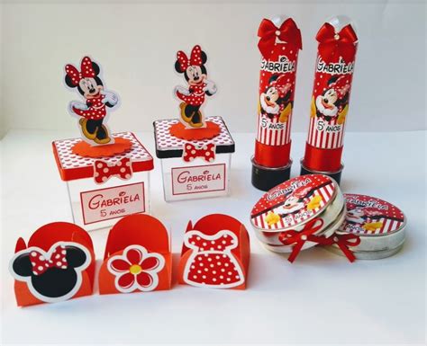 Kit Festa Minnie Vermelha C Pe As Elo Produtos Especiais