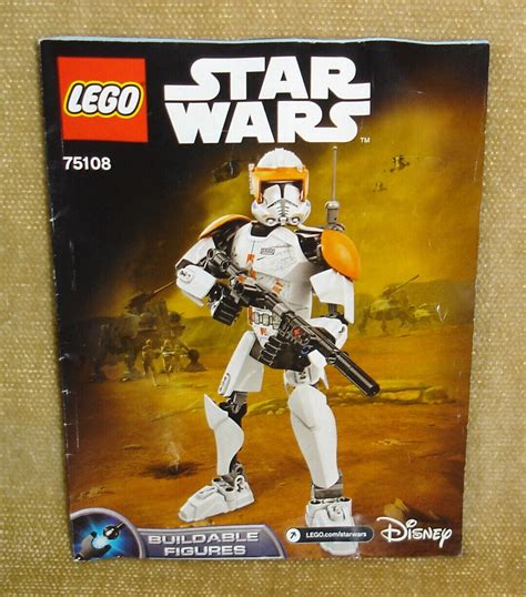 LEGO Sets Buildable Figures Star Wars 75108 1 CLONE COMMANDER CODY