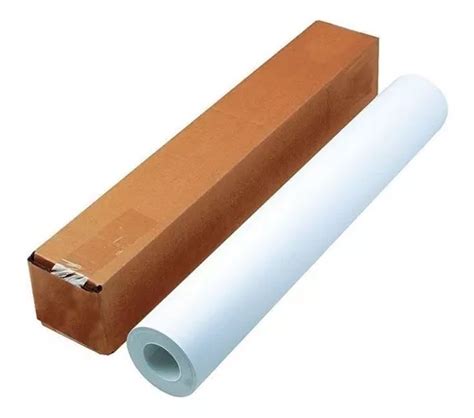 Papel fotográfico adhesivo brillante para plotter 130 g rollo de 610