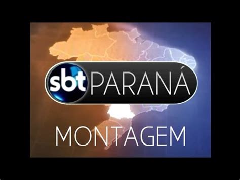 Montagem Vinheta SBT Paraná no Padrão do SBT Praça 2010 2014 YouTube