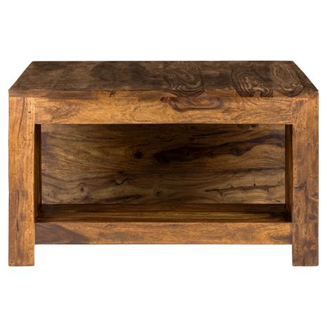 Table Basse En Bois Massif De Sheesham X X Cm