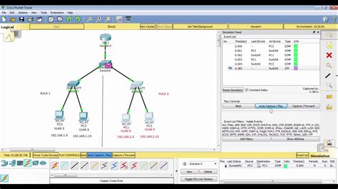 Enrutamiento Vlan Subinterfaces Vlans Configuraci N Instituto Youtube