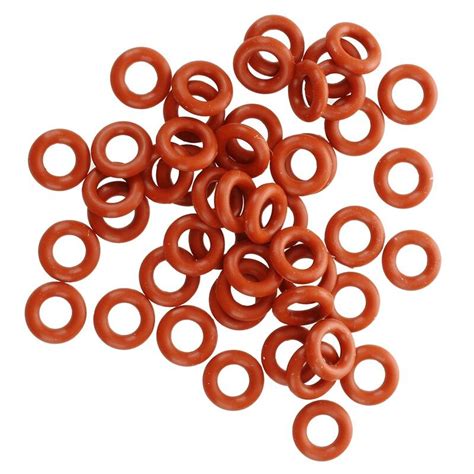 50 Pcs Silicone O Ring Afdichting Ringen 8Mm X 4Mm Grandado