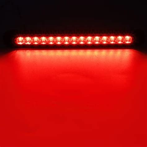 Ourbest 15 Led Brake Light Bar Red Rear Tail Stop Light Third Brake