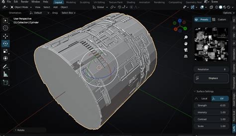 Surface Detail Addon Blender