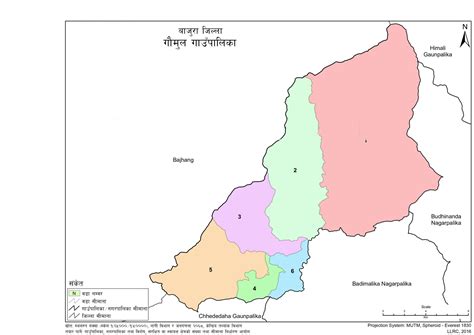 Map of Gaumul Rural Municipality, Bajura, Nepal – Nepal Archives