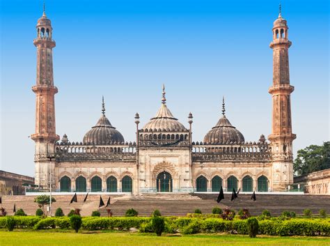 The Asfi Mosque, located near the Bara Imambara in Lucknow, India