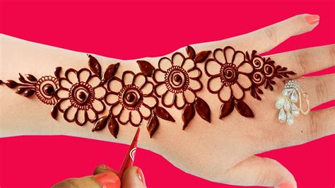 Wow Very Beautiful Mehndi Design Eid Special Full Hands Floral