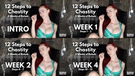 Goddess Nikki Kit Steps To Chastity Weeks Of Rehab