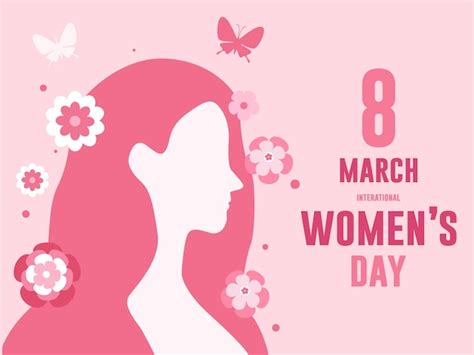 Premium Vector International Womens Day Is Celebrated On The 8th Of