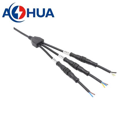 Pin Male Female Electric Y Type To Splitter Led Cable Waterproof