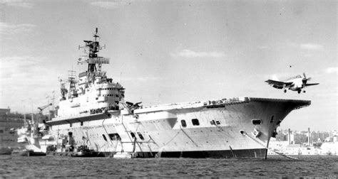 Hms Ark Royal R Audacious Class Aircraft Carrier Royal Navy Royal