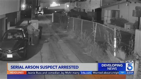 Suspected Serial Arsonist Arrested YouTube