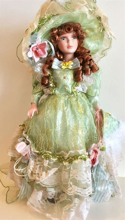 Victorian Porcelain Doll- Limited Edition Collectible Porcelain Dolls