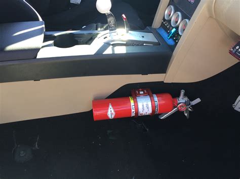 Quick Release Fire Extinguisher Flat Base Mount Tek208™