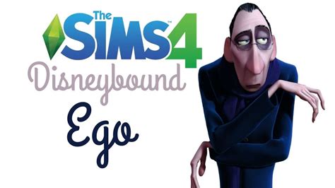 Disneybound Anton Ego Sims Create A Sim Challenge Youtube