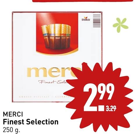 MERCI Finest Selection 250 G Aanbieding Bij ALDI