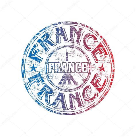 França Grunge Selo De Borracha Imagem Vetorial De © Oxlock 38608563