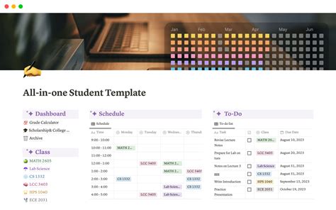 Course Syllabus Tracker Template By Rita Rodrigues Notion Marketplace