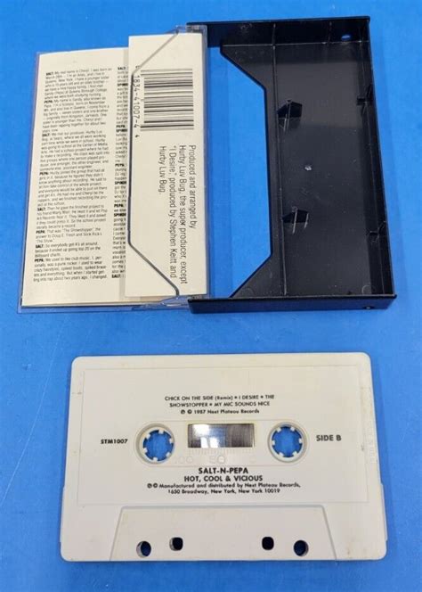 Salt N Pepa Hot Cool And Vicious Cassette Audio Tape Pop Hip Hop Vintage Tested Ebay