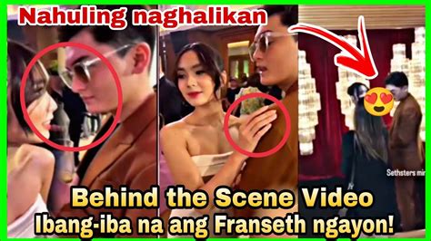 GRABI Ito Ang NAKITA Sa BTS VIDEO Ng Franseth Sa Star Magic Catalogue