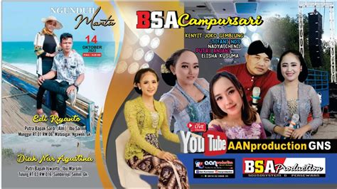 Live Streaming Ngunduh Mantu EDI DIAH 14 OCT 22 BSA