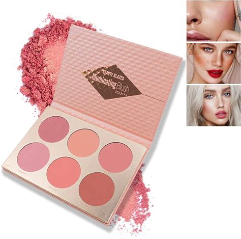 Paleta De Rubores Illuminating Profesional Blush Beauty Glazed Compra