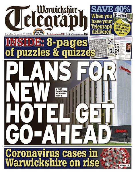Warwickshire Telegraph - 2020-10-20