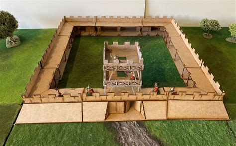 28mm Timber Stockade Fort Empires At War