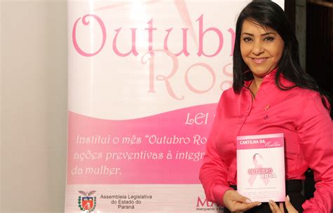 Outubro Rosa Deputada Cantora Mara Lima Psdb Pr Flickr