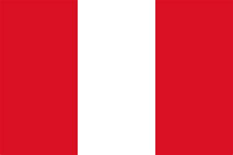 The official flag of the peru