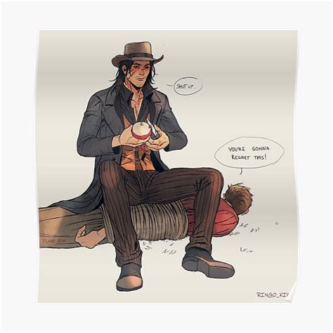 "John Marston from RDR2" Poster for Sale by GothicRingo | Redbubble