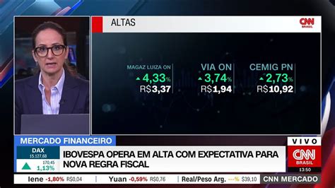 Cnn Mercado Ibovespa Opera Em Alta Com Expectativa Para Nova Regra