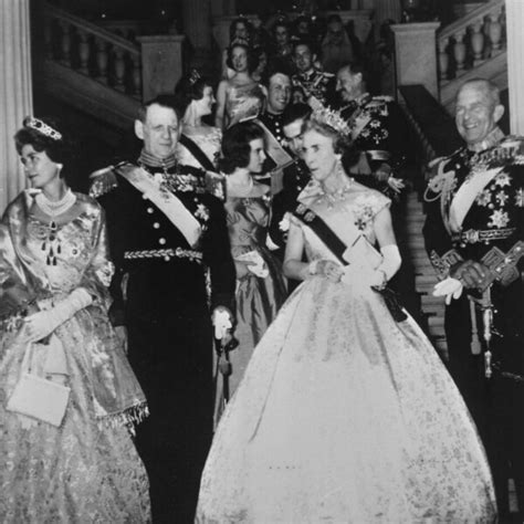 Pablo Y Federica De Grecia Federico IX E Ingrid De Dinamarca