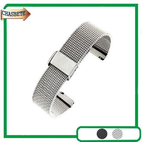 Stainless Steel Watch Band Universal Watchband 18mm 22mm Quick Release