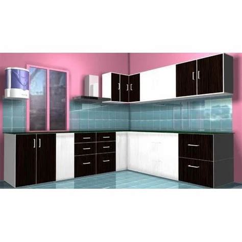 L Shape Modular Kitchen At Rs Square Feet L Shaped Modular