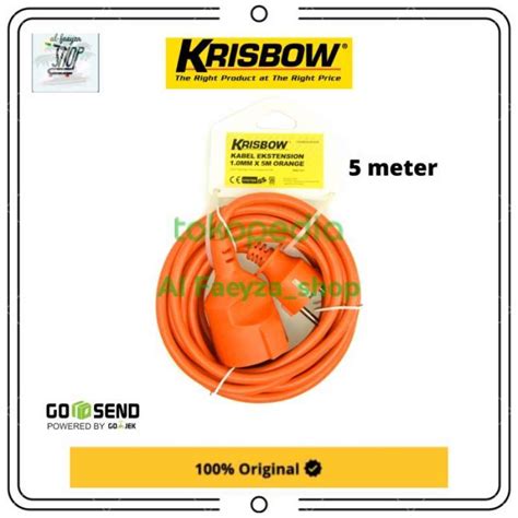 Promo Kabel Ektensi Krisbow 5 Meter Original Ace Hardware