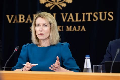 Kaja Kallas Alustan Nüüd Uue Justiitsministri Kandidaadi Otsimist