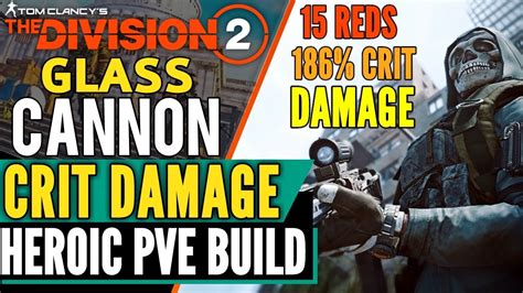 The Division Insane Glass Cannon Crit Damage Build That Melts