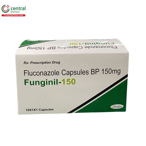 Thuốc Funginil-150 điều trị nấm da, nấm Candida âm đạo - âm hộ