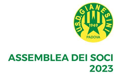 Convocazione Assemblea Ordinaria Dei Soci 2023 2024 ASD Gianesini Calcio