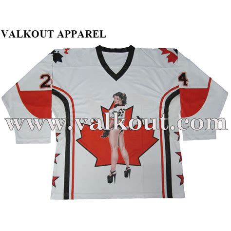 Custom Design Hockey Team Canada Jerseys | Valkout Apparel Co. ,Ltd ...