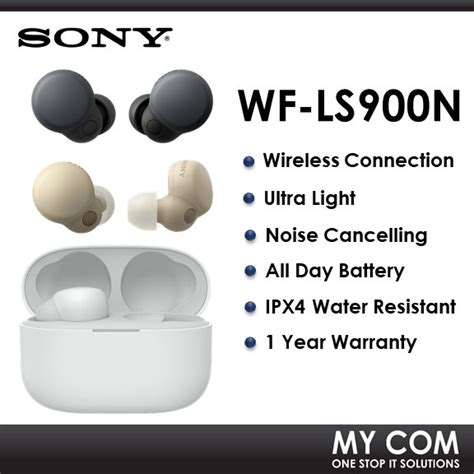 Sony Linkbuds S Wf Ls900n Never Off Ultra Light True Wireless Openear Earbuds Earphone Shopee