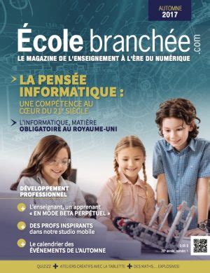 La pensée informatique une compétence au coeur du 21e siècle