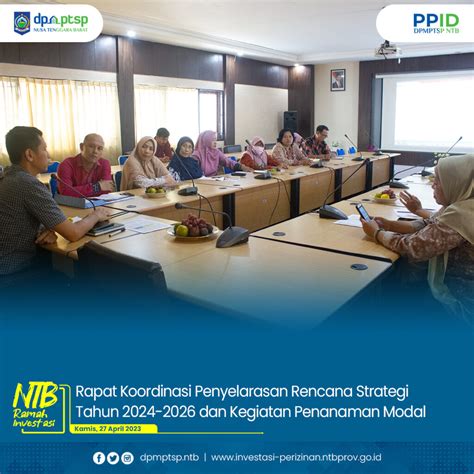 Rapat Koordinasi Penyelenggaran Rencana Strategi Tahun Dan