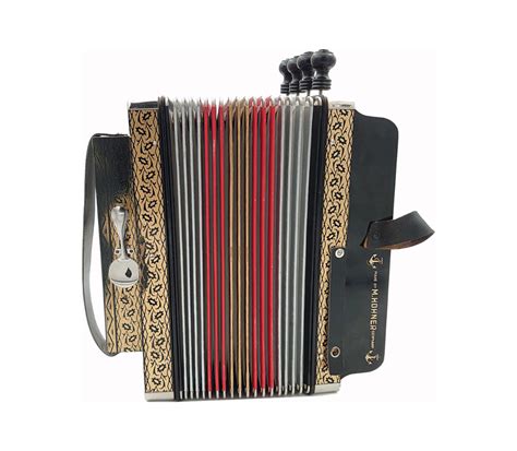 Hohner In Bb Cajun Tuning Melodeon Button Accordion