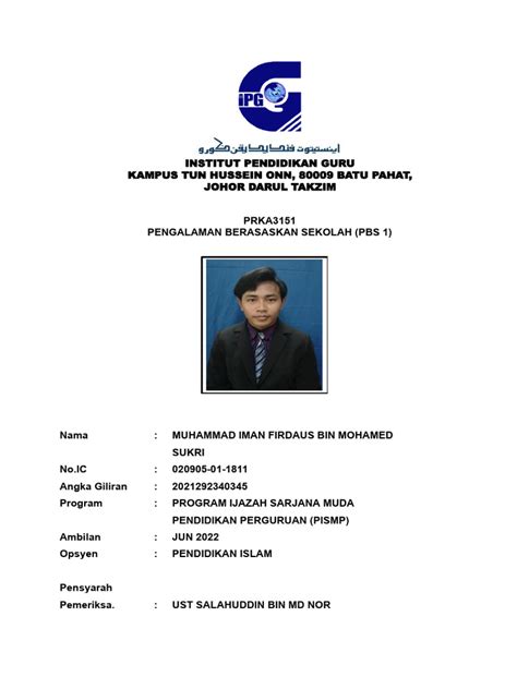 Prka3151 Pa Muka Hadapan Pdf