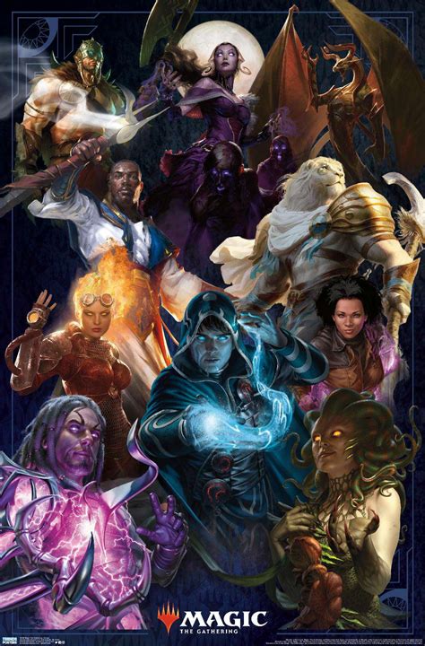 Magic The Gathering Group Poster