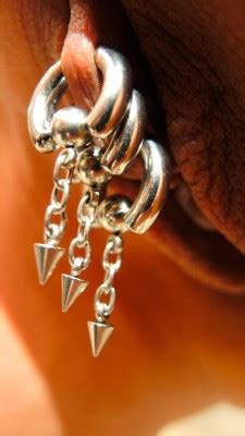 PussymodsgalorePierced Inner Labia With Heavy Porn Photo Pics